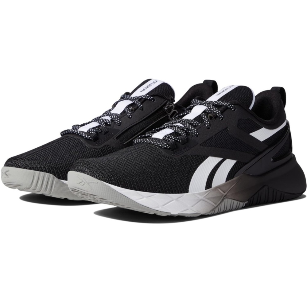 Reebok Nanoflex Parafit TR Core Black/White/Pure Grey 6.5